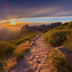 Sunset at Pico do Arieiro