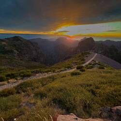 Sunset at Pico do Arieiro