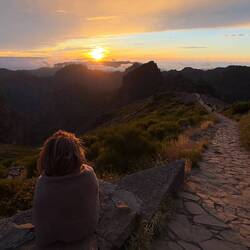 Sunset at Pico do Arieiro