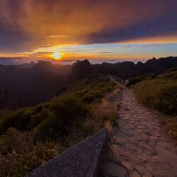 Sunset at Pico do Arieiro