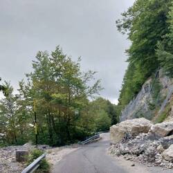Road closed