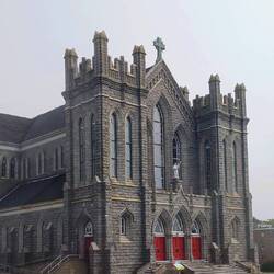 Suddenly, a cathedral