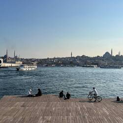 View over the Galata bridge