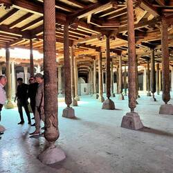 Old mosque with 280 wooden columns
