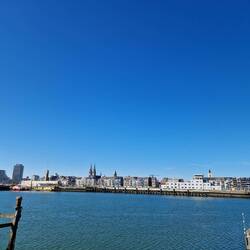 Blick auf Ostende