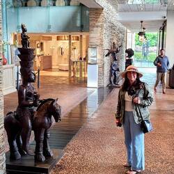 We had lunch at the Delaire Graff Estate winery.