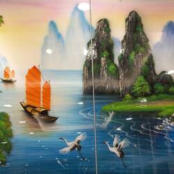 Eins von vielen in einer Galerie