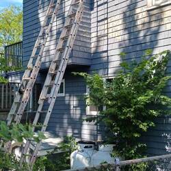 A big painting job ahead... Or abandoned