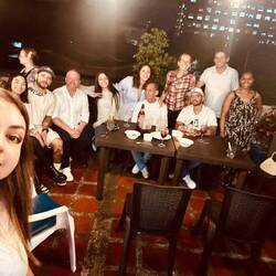 Geburtstagsparty von Lilli, bei der wir übernachtet haben