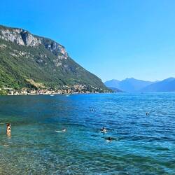 There were topless swimmers earlier ....