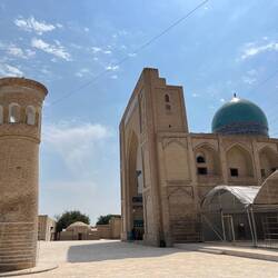 Mosque as part of the necropolis complex