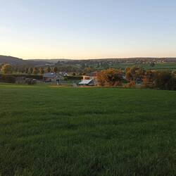 Blick vom Zeltplatz