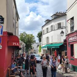 Maler an jeder Ecke