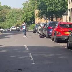 Perhaps videoing it for an audition ????