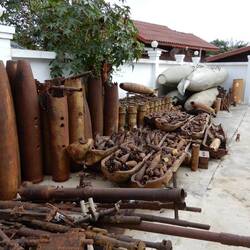 UXO at the tourism office.