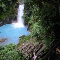 Wasserfall am Vulkankrater 😍