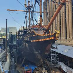 The Golden Hinde - Francis Drake's boat