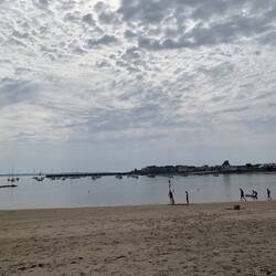 Und das ist unser Strand heute.😎