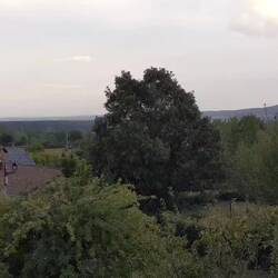 View from our albergue