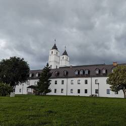 The Catholic Basilica from the side