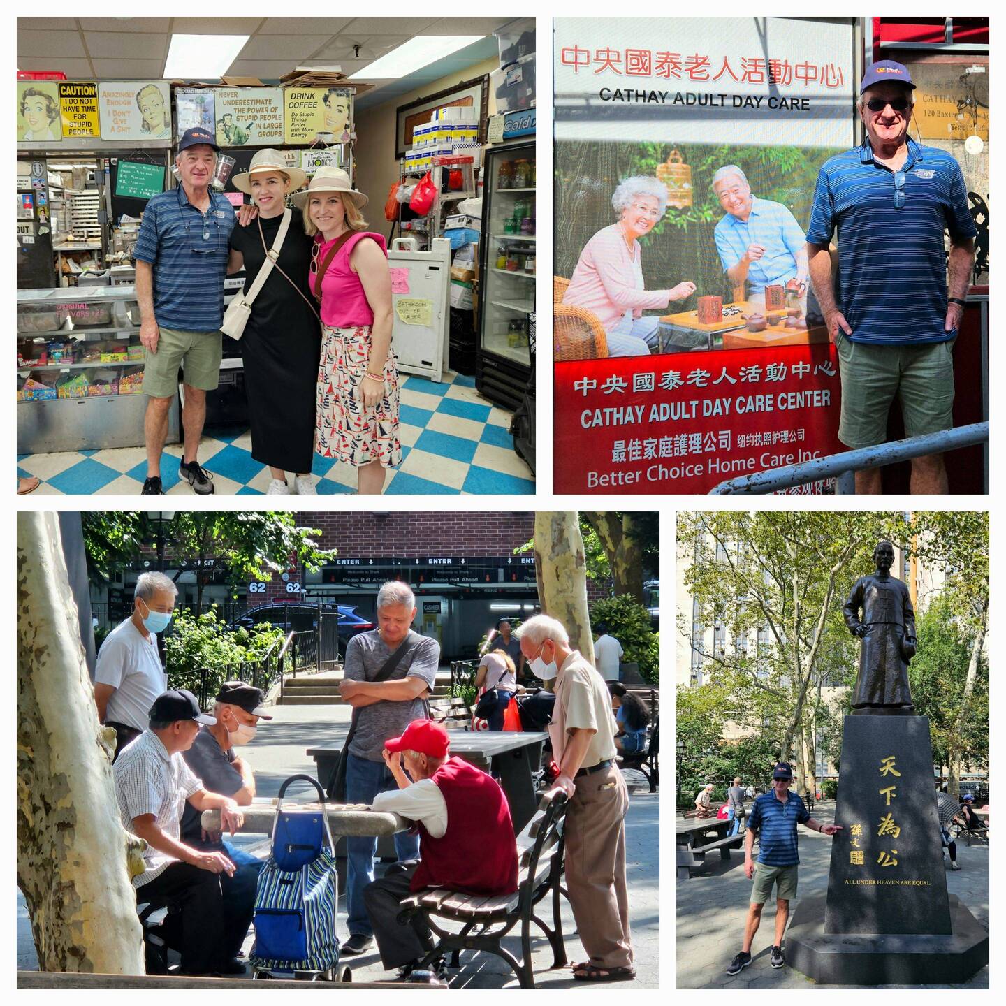 Starting off with cake and tea