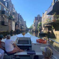 Boat cruise in Dordrecht.