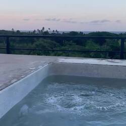 Jacuzzi & Sonnenuntergang