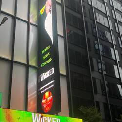 Wicked on Broadway