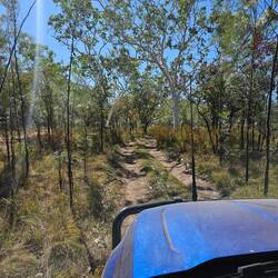 The track in was pretty challenging...