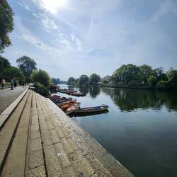 River Thames near Richmond on a glorious day