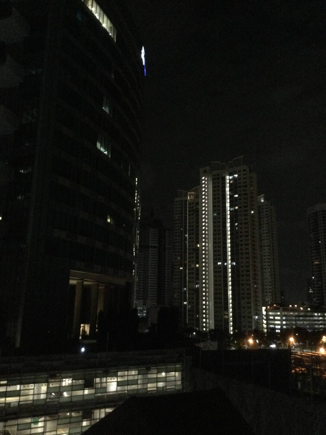 Balcony view - quiet out there!
