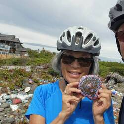 Added a rock to Painted Rock Beach