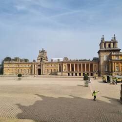 Blenheim Palace forecourt