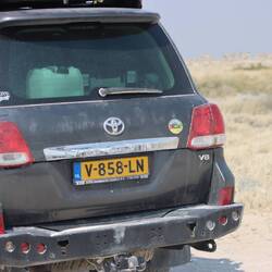 Ich glaube der hatte eine längere Fahrt als wir.