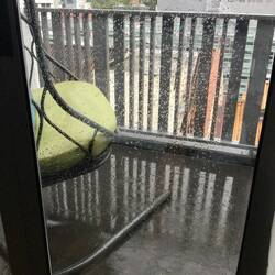 Rain stopping play
