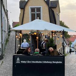 Manchmal haben Restaurants aus dem kleinen Visby sogar Dependancen in den großen Städten!