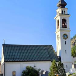 Picturesque church down the street from our hotel