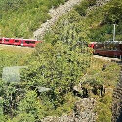 View of scenic train