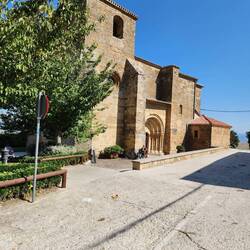 Here's the church. The bells were so loud we jumped when they rang.