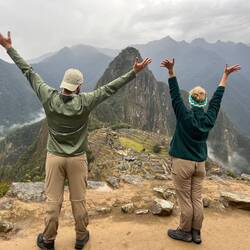 Da stehen nun auch wir