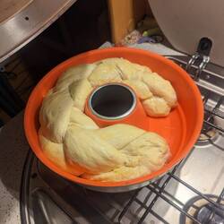 und wieder mal einen Zopf im Omnia ofen machen