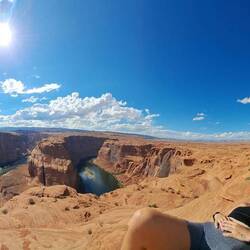 Panoramabild: Genießen der Ruhe!