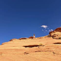 Die Erhebung, die wir etwas abseits der Touriwege erklimmen.