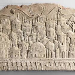 İzmir in bas relief ... Ottoman Period — İzmir, Türkiye.