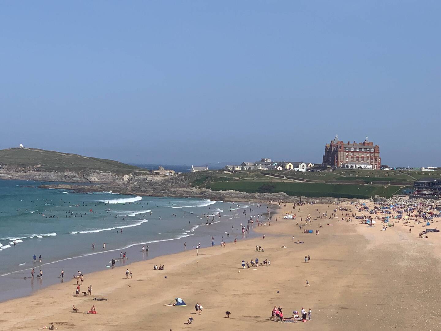 Fistral Beach- surfers' heaven