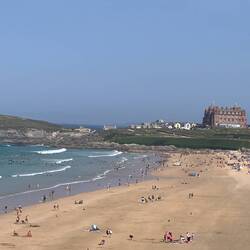Fistral Beach- surfers' heaven