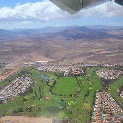 Golfplatz auf Fuerte bei der Costa del Fuste