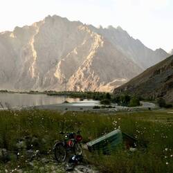 Mein Campingplatz für diese Nacht.