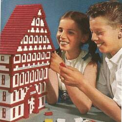 Lego-Bauvorlage aus den Beginn der 60er Jahre