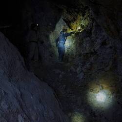 Kurz vor der Sprengung